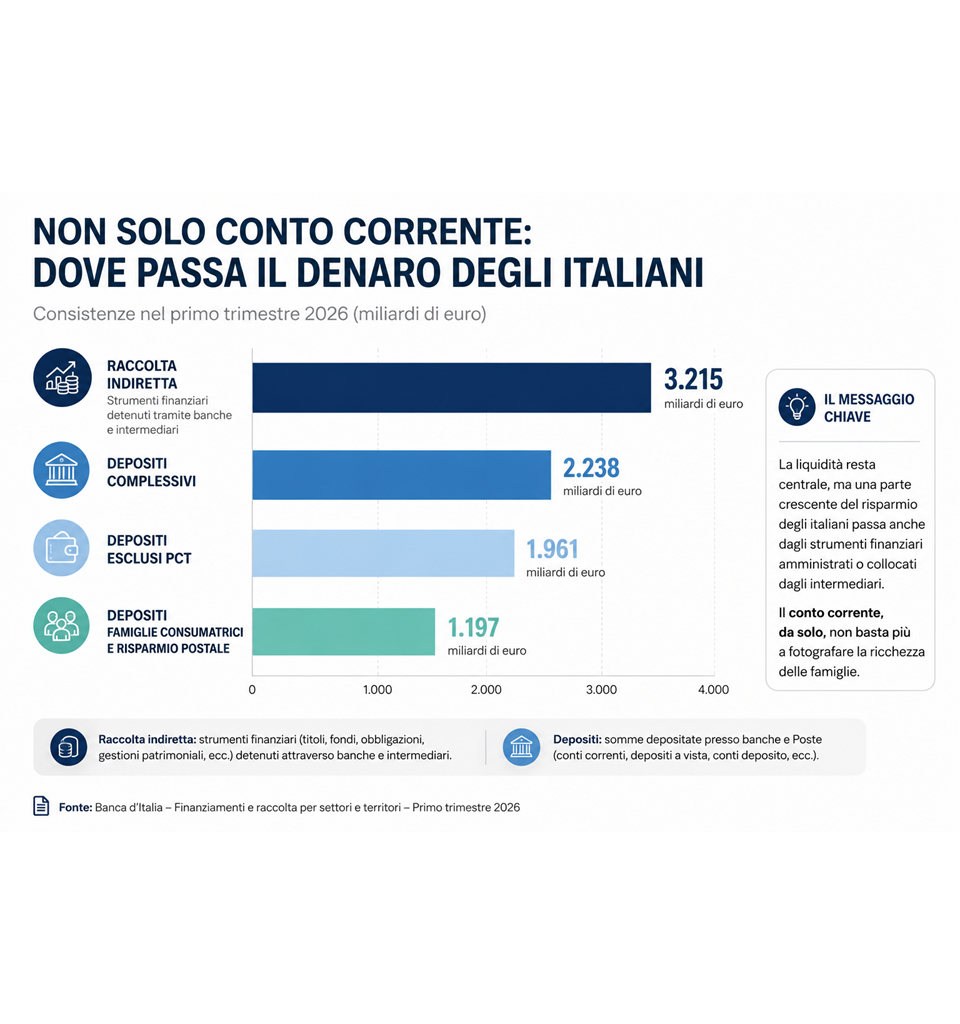 Non solo conto corrente per gli italiani